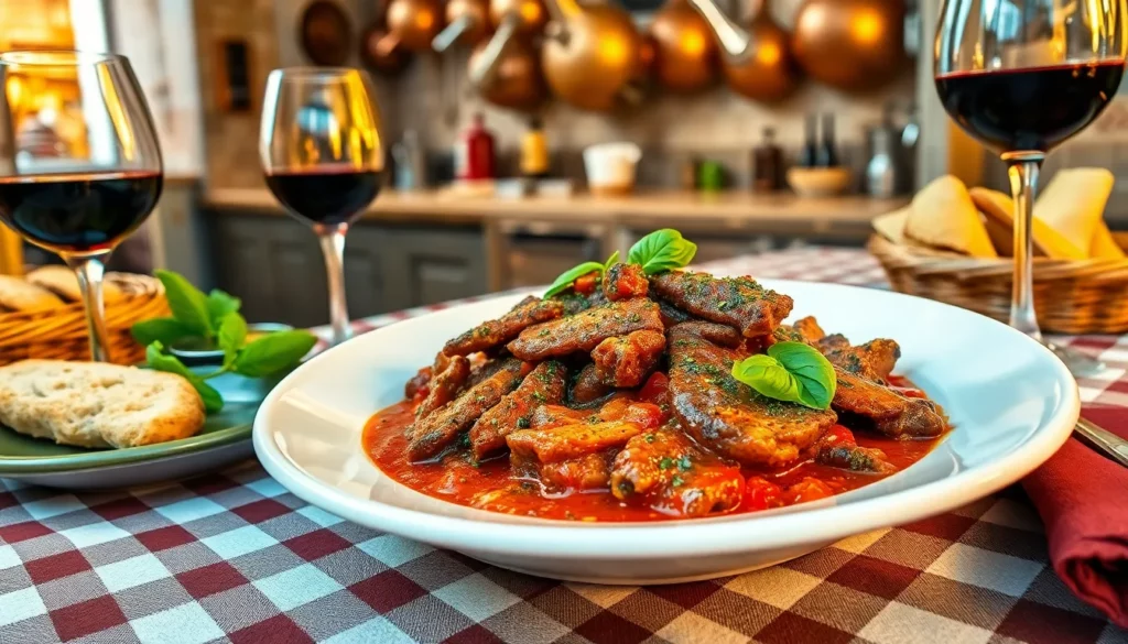 Featured image for Carne alla Pizzaiola: The Quintessential Italian Meat Dish — Uncategorized